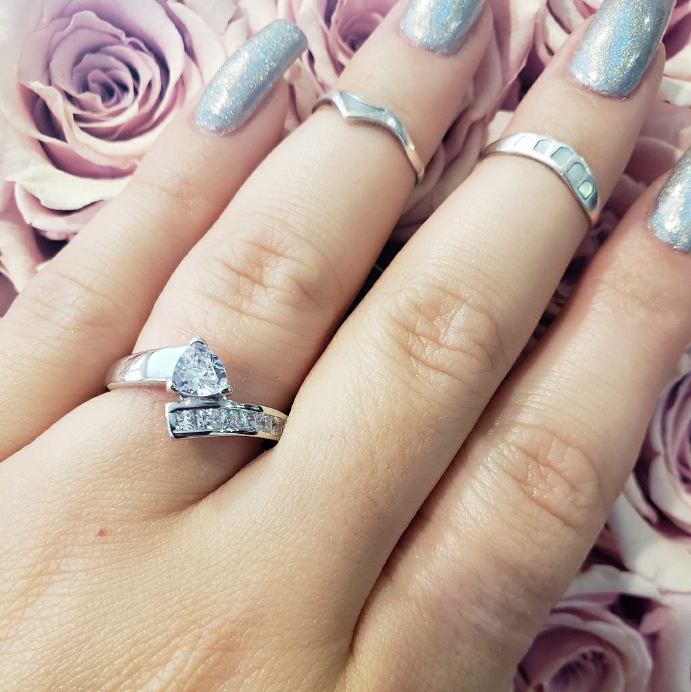 Swarovski crystal ring
